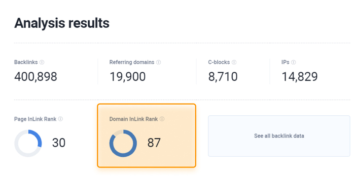 Domain Authority Checker