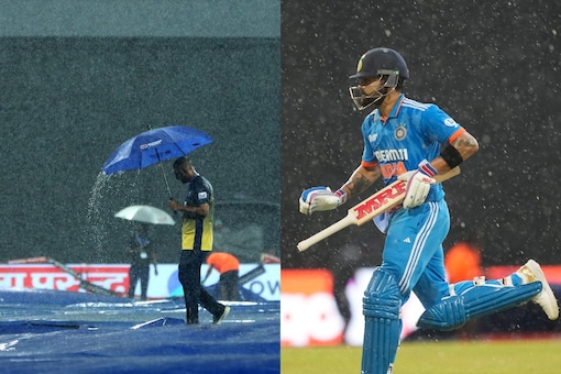 Rain is likely to play spoilsport on India vs Pakistan reserve day as well. (Credits: BCCI & AP)