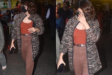Samantha Ruth Prabhu Opts For Casuals As She Gets Papped At Mumbai Airport, Hides Face Behind Mask; Watch