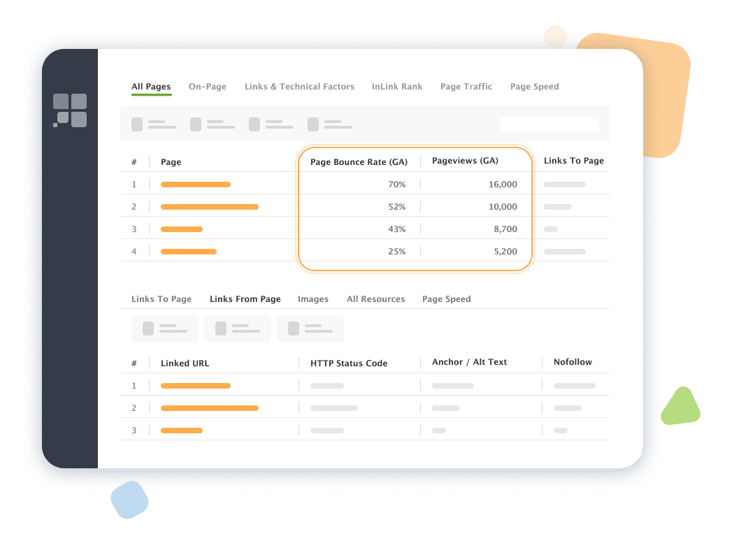 Google Analytics 4 in WebSite Auditor