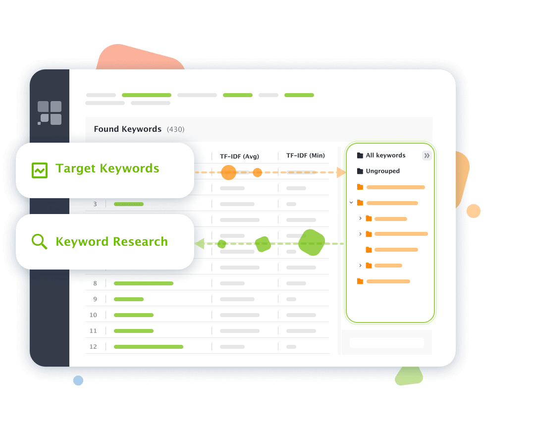 Synchronized keyword groups in all modules