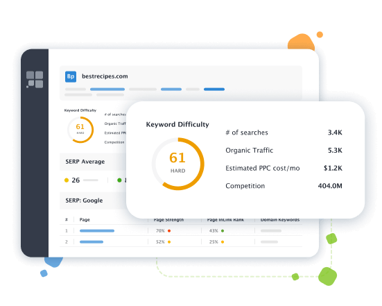 SERP-Analyse im Rank Tracker